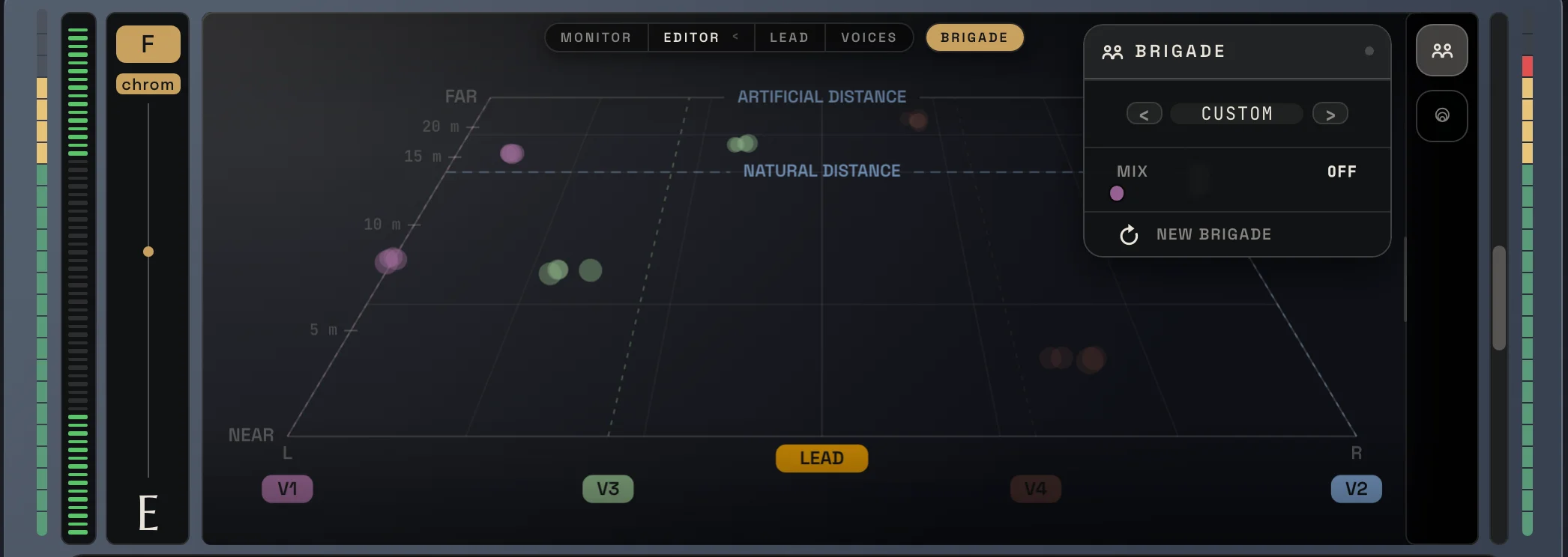 Brigade menu