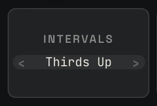Intervals