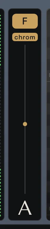 Key and scale column