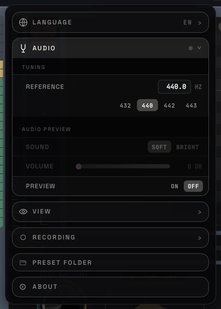 Audio